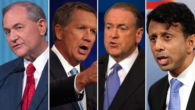 Get to know Gilmore, Huckabee, Jindal, Kasich