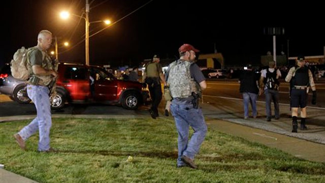 Heavily armed Oath Keepers cause controversy in Ferguson