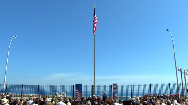 Flag raised at US embassy in Cuba for first time since 1961