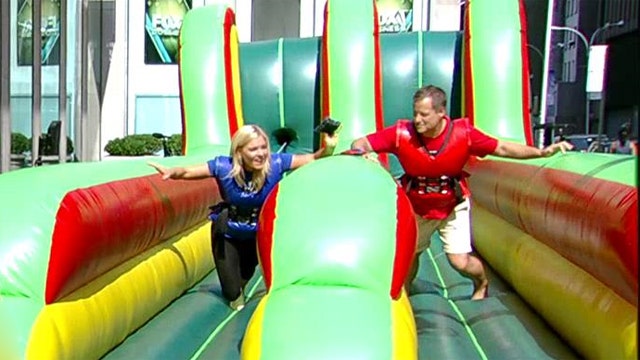 'Fox & Friends' Olympics: Bungee run