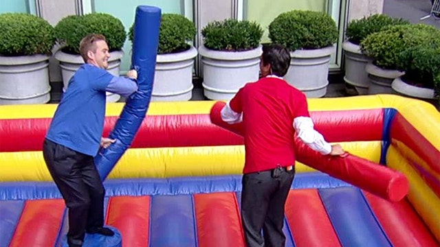 'Fox & Friends' Olympics: Gladiator joust