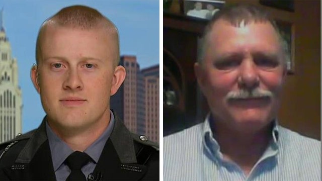 Truck driver reunited with trooper who saved his life