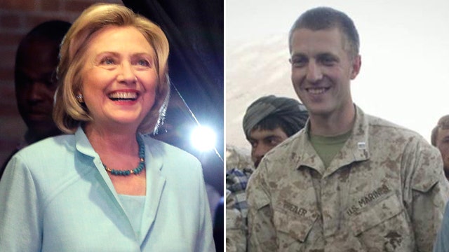 Hillary vs. hero: Clinton getting more leeway than Marine?