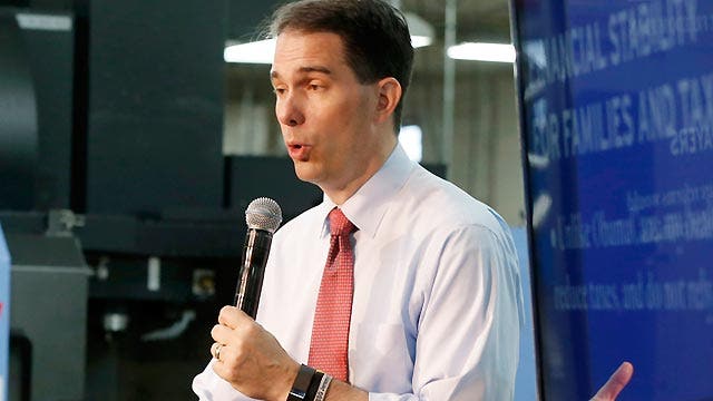 Walker rolls out big policy proposal as poll numbers drop