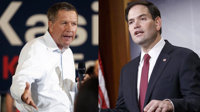 Rubio, Kasich talk immigration, court Iowans