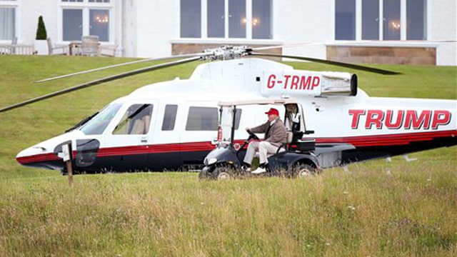 Halftime Report: Andy's Trump helicopter fantasy revealed