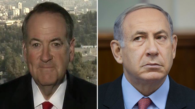 Huckabee stands behind Netanyahu in Iran nuke deal fight