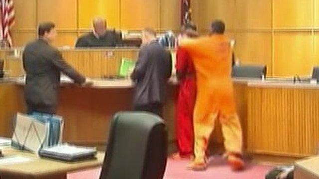 Courtroom chaos: Witness attacks defendant in front of judge