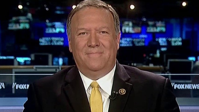 Rep. Mike Pompeo sounds off on Hillary's server story