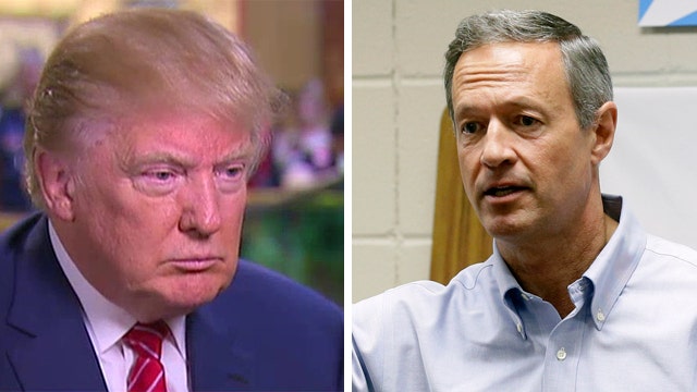 Trump: O'Malley a 'disgusting, little, weak, pathetic baby'