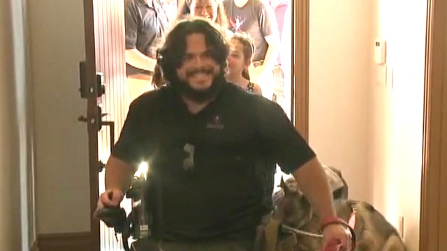 Wounded vet receives technologically-advanced 'smart' home