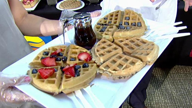 'Fox & Friends' celebrates National Waffle Day