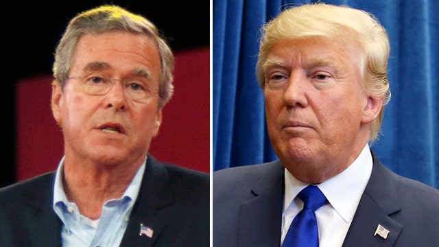 Gloves come off: Bush and Trump in growing war of words