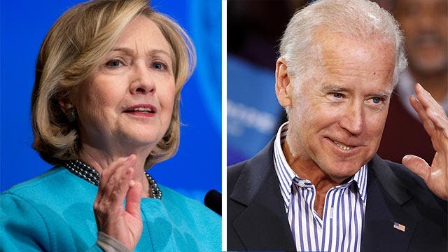 Covering Hillary Clinton vs. Joe Biden