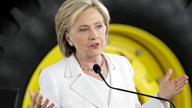 Clinton worried about e-mail scandal, Biden challenge