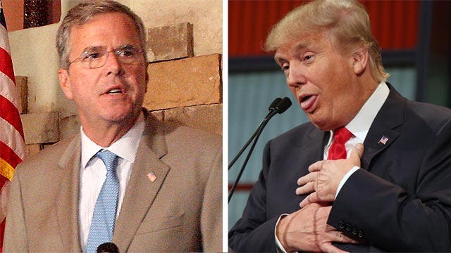 Bush touts leadership experience despite attacks from Trump