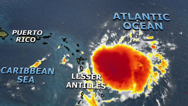Tropical Storm Erika intensifies; expected to hit Florida
