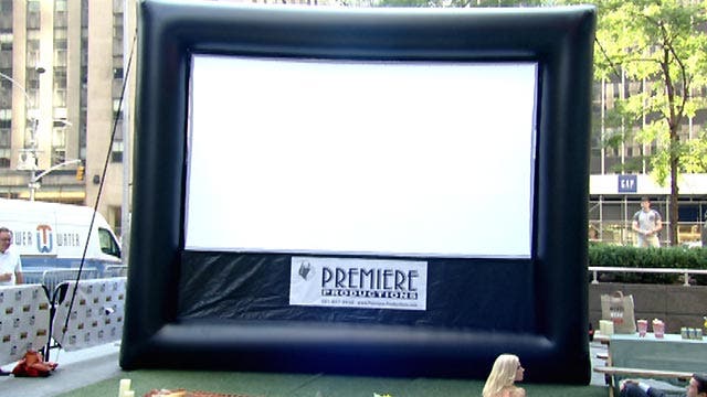Hosting the perfect outdoor movie night