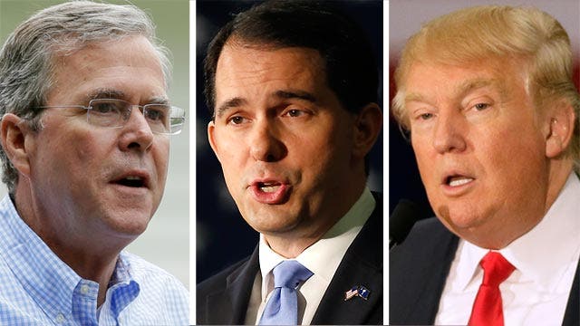 GOP candidates vie for the spotlight 