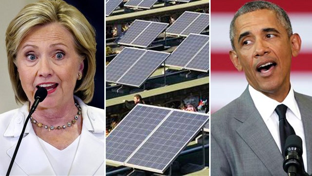 Hillary Clinton doubles down on Obama's green energy agenda