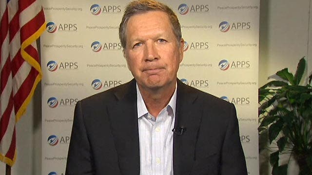 Kasich: We need to stop apologizing for being leader of world