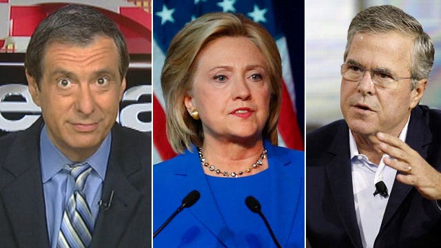 Kurtz: What happened to anointing Jeb & Hillary?