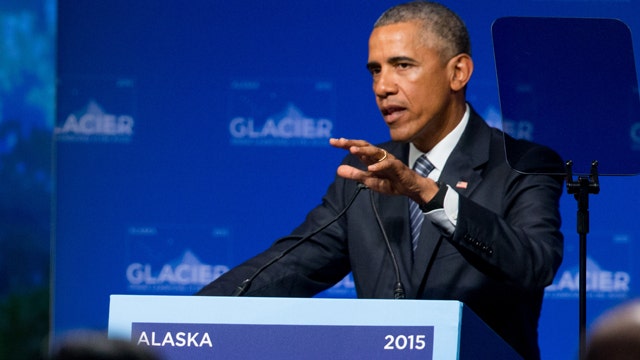 President Obama in Alaska to push climate change message