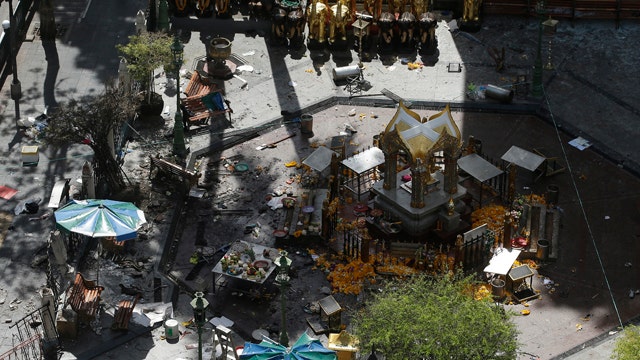Thai authorities arrest suspect in shrine bombing
