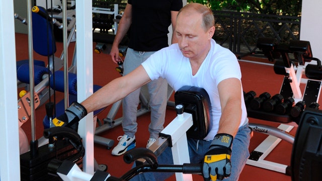 Can Putin bulk up his popularity with workout videos?