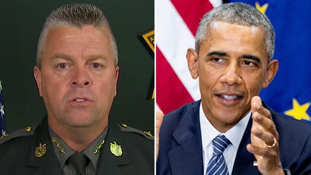 Sheriff Lewis: President should denounce cop killings 