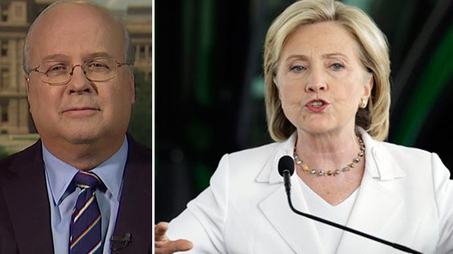 Rove: Clinton support weakening, could lose Iowa and N.H.