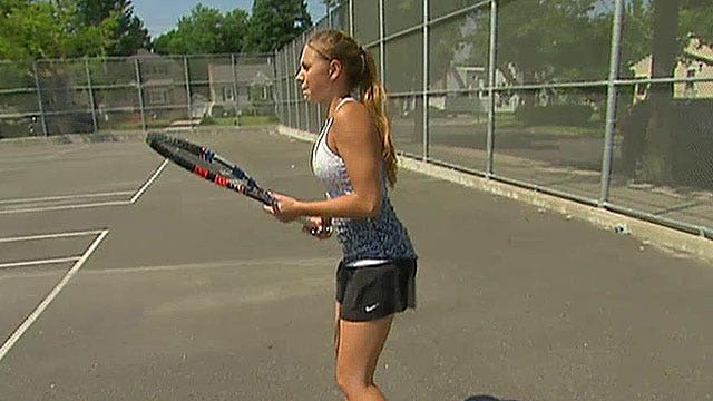 New tennis racket records data and sends to smartphone