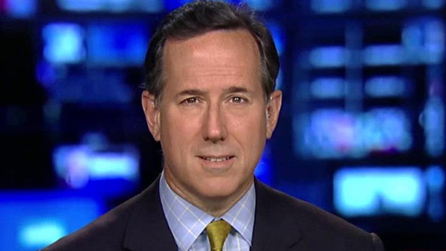 Rick Santorum wades into same-sex marriage license debate