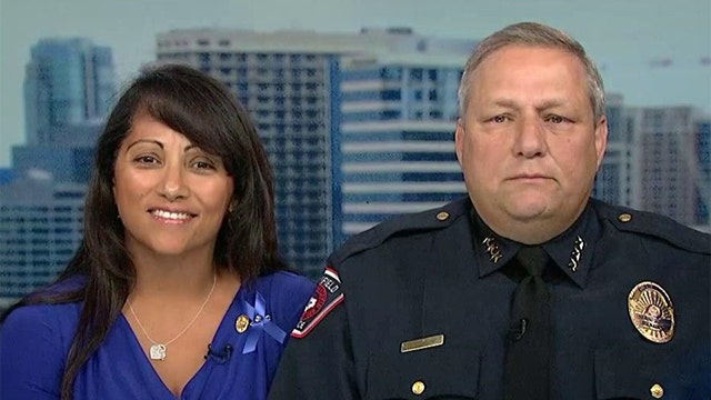 Texas woman starts movement to honor law enforcement