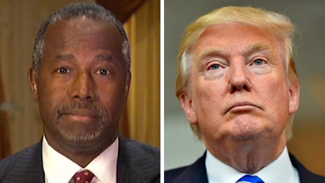 Ben Carson fires back at Donald Trump's job creation remark