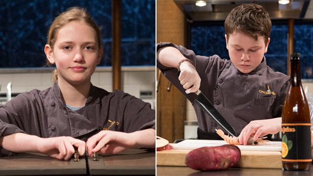 Teen 'Chopped' stars on cooking under pressure