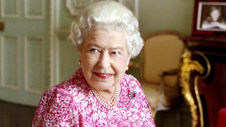 Queen Elizabeth II says her 'neck would break' if she looks down while