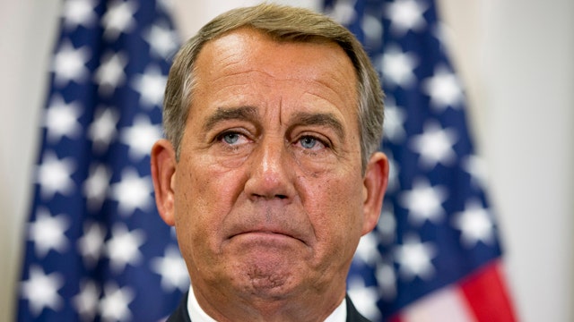Is Speaker John Boehner's job at risk?