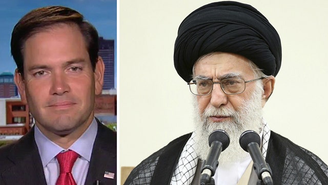 Iran nuclear agreement a done deal? Rubio says not so fast