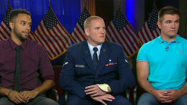 Exclusive: Americans who prevented train attack speak out