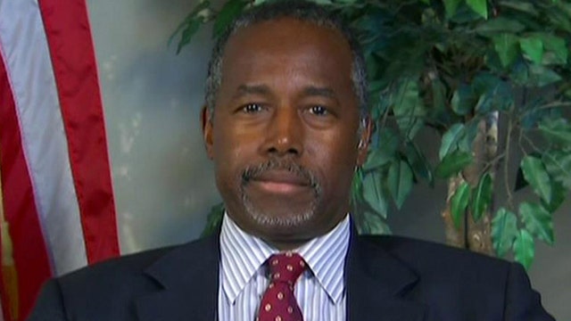 Ben Carson on skirmish with Trump, visiting Ferguson