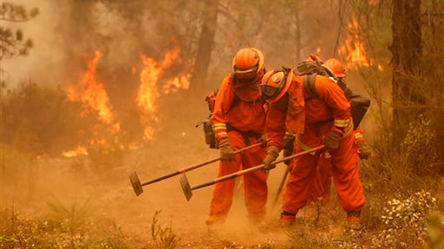 Northern Calif. wildfire forces thousands to evacuate