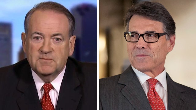 Mike Huckabee on Rick Perry's exit, Syrian refugee dilemma