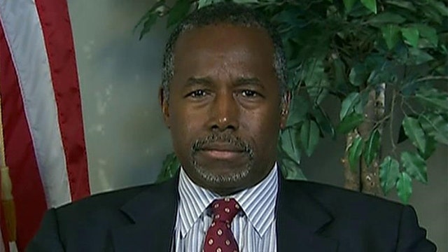 Carson's dust-up with Trump 