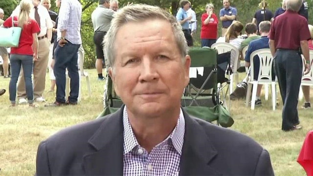 John Kasich on rising in the polls in New Hampshire