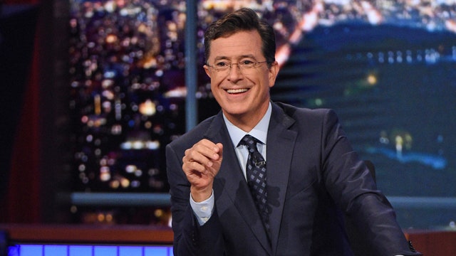 Colbert's political debut