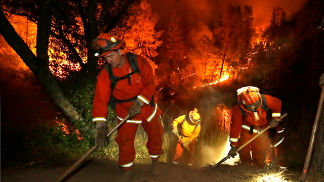 California declares state of emergency over wildfires 