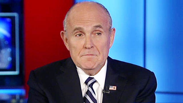 Rudy Giuliani says Hillary Clinton is in 'serious jeopardy'