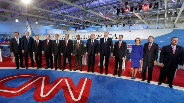 GOP candidates come out swinging in presidential debate