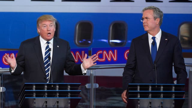 Bush vs. Trump over the governor's wife